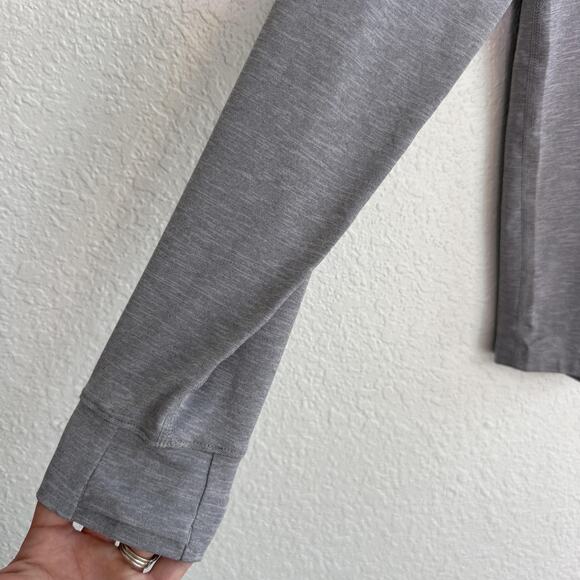 REI Active Pursuits Shirt Mens Medium Long Sleeve UPF 50 Thumbholes Gray NEW - Picture 7 of 12